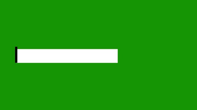 Modern Lower Third Graphic Elements Pack - Clean Animated Title Overlay on Green Screen for Video Editing