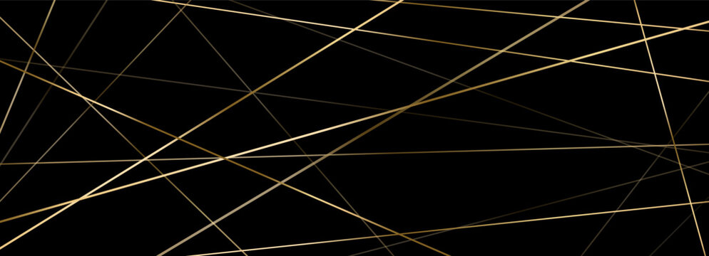Straight, irregular, and seamless chaos with a random, messy pattern of stripes and lines for a geometric, abstract design. Chaotic line art in gold and white, through an unusual, artistic.