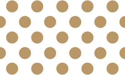 Tan and white polka dot seamless pattern background. Vektor illustration © ALIJABAH