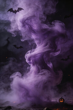 A purple Halloween theme Background.