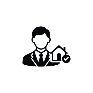 Business Operations and Workflow real estate agent icon for Business Operations and Workflow property approval and home sales