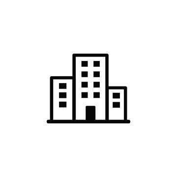 Business Operations and Workflow office building icon for Business Operations and Workflow corporate office and company facility
