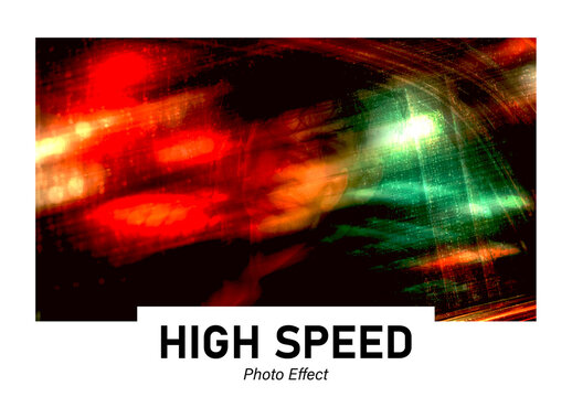 High Speed Photo Effect