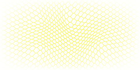 Mesh texture for fishing nets gold color gradient. Seamless pattern for sportswear or soccer goal, volleyball net, basketball hoop. abstract background vector. © absah