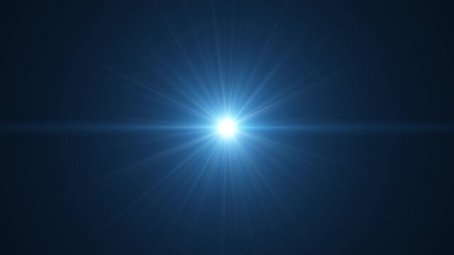 blue sparkle light background element