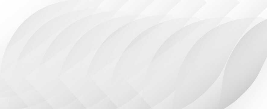 Abstract white background. Graphic design banner pattern background template with dynamic curve shapes