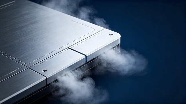 Cryogenic cooling concept with realistic hardware and cold mist
