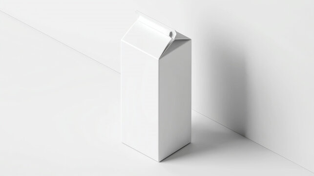 A clean and simple packaging design for dairy products.