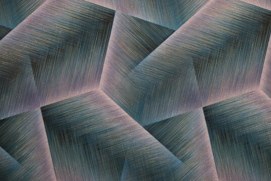 Abstract blue and pink wallpaper for walls and backgrounds. Decorative materials, wallpaper for rooms, interiors, wallpaper.