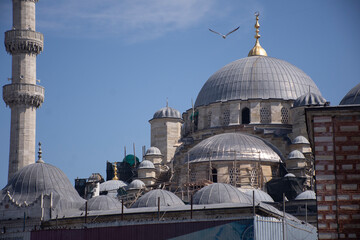 Naklejka premium mosque in istanbul turkey