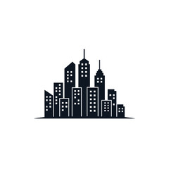 Fototapeta premium City Skyline with Tall Buildings.