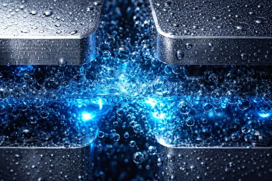 Interior of a High-Tech Electrolyzer Cell