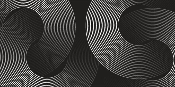 Abstract Particle Technology Background Design. Abstract wave moving point flow particles, high tech background design for brochure, flyer, magazine, business card, banner. Vector