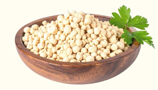 Isolated Textured Vegetable Protein TVP Granules as Versatile Plant-Based Protein Source