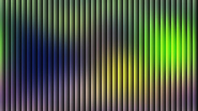 Striped Vibrance: An abstract composition of vertical stripes in a gradient of colors creating a dynamic and visually stimulating artwork.