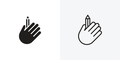 Obraz premium Self expression vectors icons pack for apps and Ui Ux desigs
