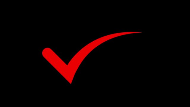 Animated Check Mark Icon 