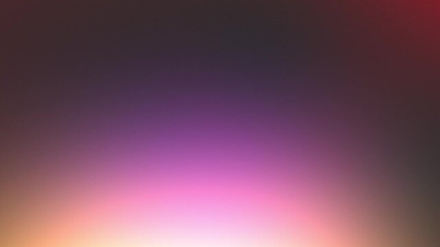 Abstract background with smooth purple and orange gradients. Defocused light texture for artistic design. Digital composition with blending colors and light flow.