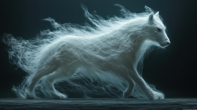 Spectral Wolf in Motion (2)
