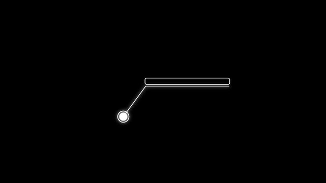 Hud callout rectangle text box animation, scoreboard, modern technologies Futuristic viewfinder of the future. HUD graphics around the edges for use in movies.animation video hud callput.