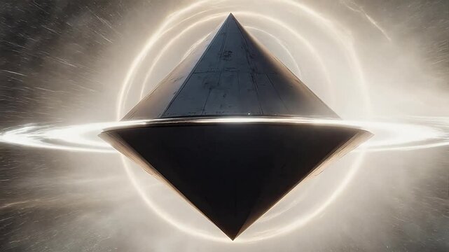 Geometric structure in space emphasizing urban lifestyle and city dynamics