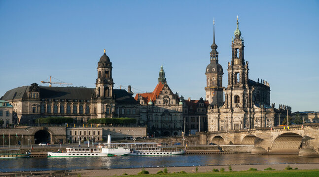 Dresden historic centre. 