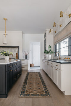 Neutral Kitchen with Traditional Roots