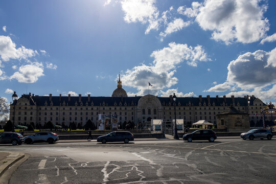The H&ocirc;tel des Invalides in Paris France FR