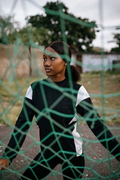 Young African Woman athlete