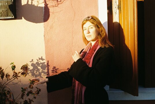 Golden Hour Portrait on 35mm Film in venice