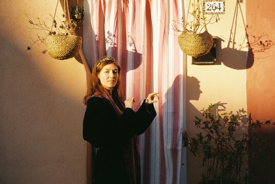Golden Hour Portrait on 35mm Film