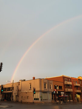 Rainbow in Mile end neighbourhood, Montreal