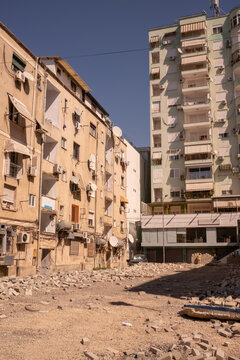 Urban Alley Under Construction