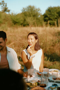 Outdoor meal