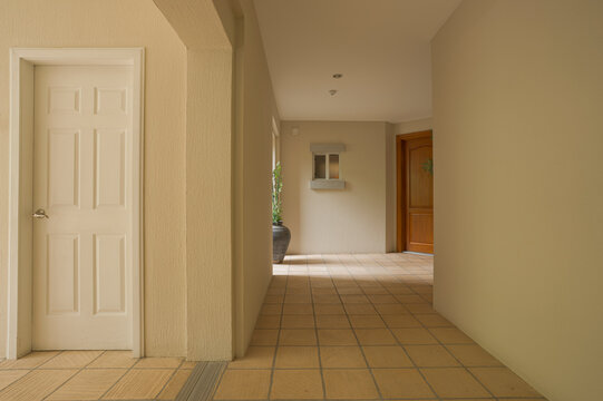 Hallway in a residential building