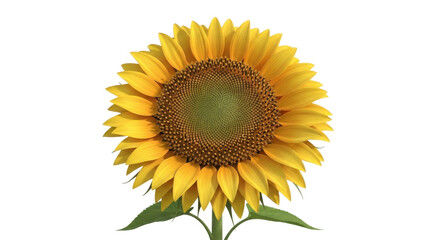 Fototapeta premium Vibrant sunflower with detailed petals