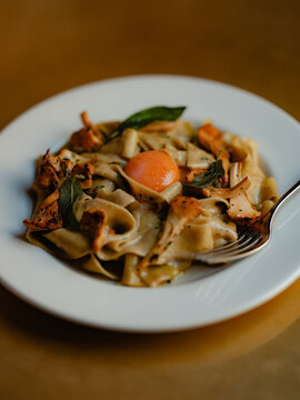 Mushroom pasta