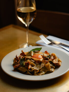 Mushroom pasta