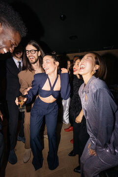 Vibing together
