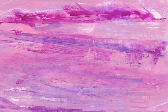 Pink acrylic abstract illustration
