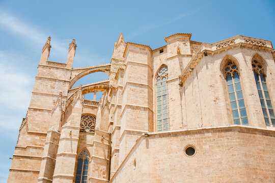 Architectural Details in the Historic Center of Palma de Majorca