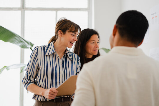 Team collaboration in a corporate setting