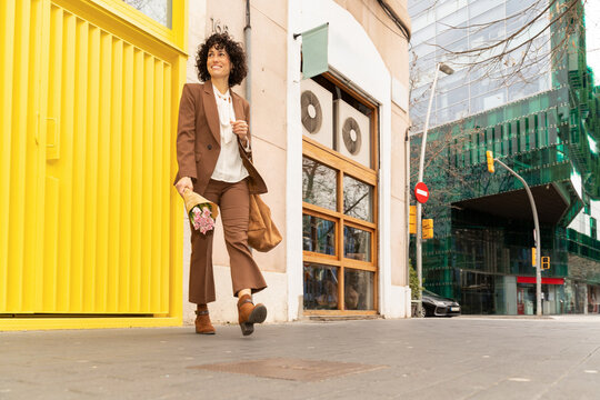 Urban afterwork walk