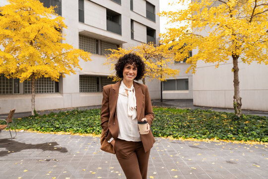 Businesswoman Coffee Break