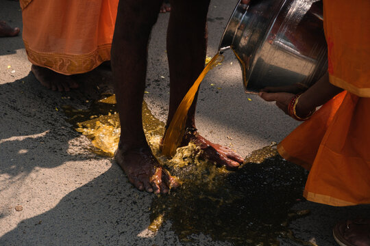 Thai poosam celebration