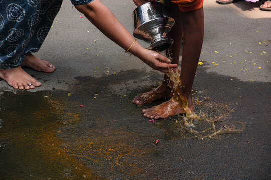 Thai poosam celebration