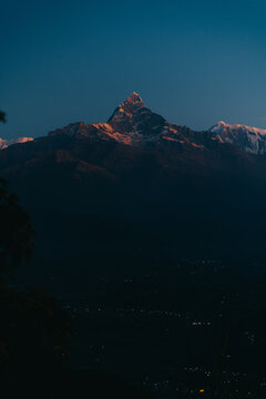 Fishtail Mountain in Nepal