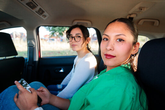 Backseat Portrait During Rideshare
