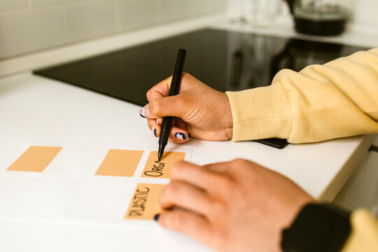 Handwriting Labels Kitchen