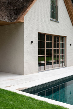 terrace and swimming pool